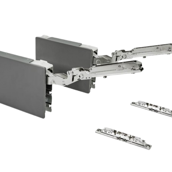Sistema Sollevamento Anta Verso Alto Lift K Parte Frontale h350-650 Peso 4,5-8kg Forza:2000-4050 Grigio | Donati